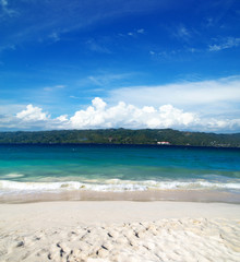 beach and tropical sea