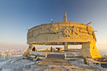 Zaisan memorial, Ulan Bator, Mongolia