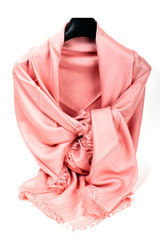 Pink scarf
