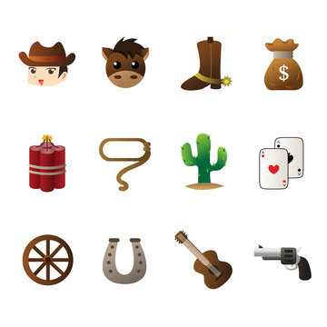 Cowboy icons