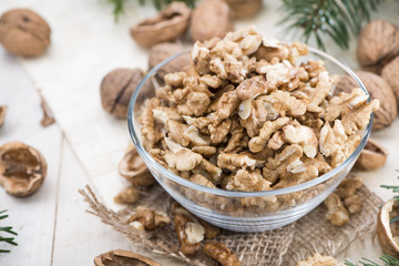 Portion of Walnuts