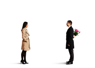 Obraz premium young couple on the date
