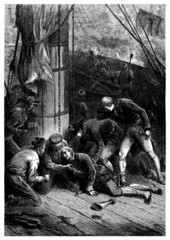 Admiral Nelson's Death at Trafalgar Battle - 1805