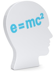 Einstein silhouette