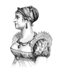 French Empress : Marie-Louise - 19th century © Erica Guilane-Nachez