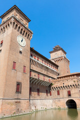 Fototapeta premium Estense Castle. Ferrara. Emilia-Romagna. Italy