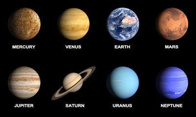 Planets of the Solarsystem