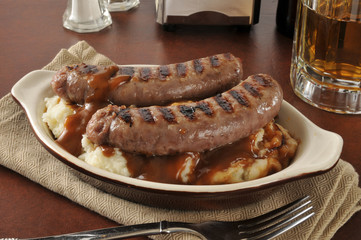 Bangers and mash
