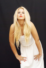 Naklejka premium Wonderful blonde