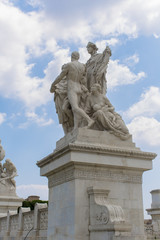 Fototapeta na wymiar Vittoriano w Rzymie