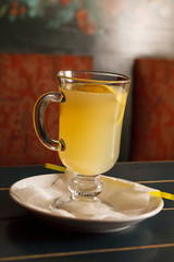 ginger and lemon tea
