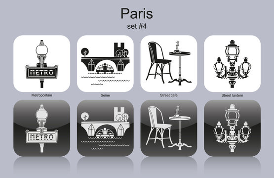 Paris icons