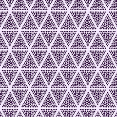 Dotted Triangle Seamless Background