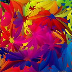 Multicolored Background Watercolor Painting