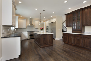 Kitchen in new construction home