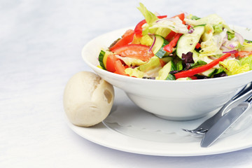 salad of fresh vegetable