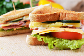 tasty sandwich