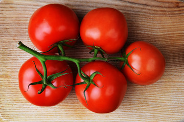 red tomatoes