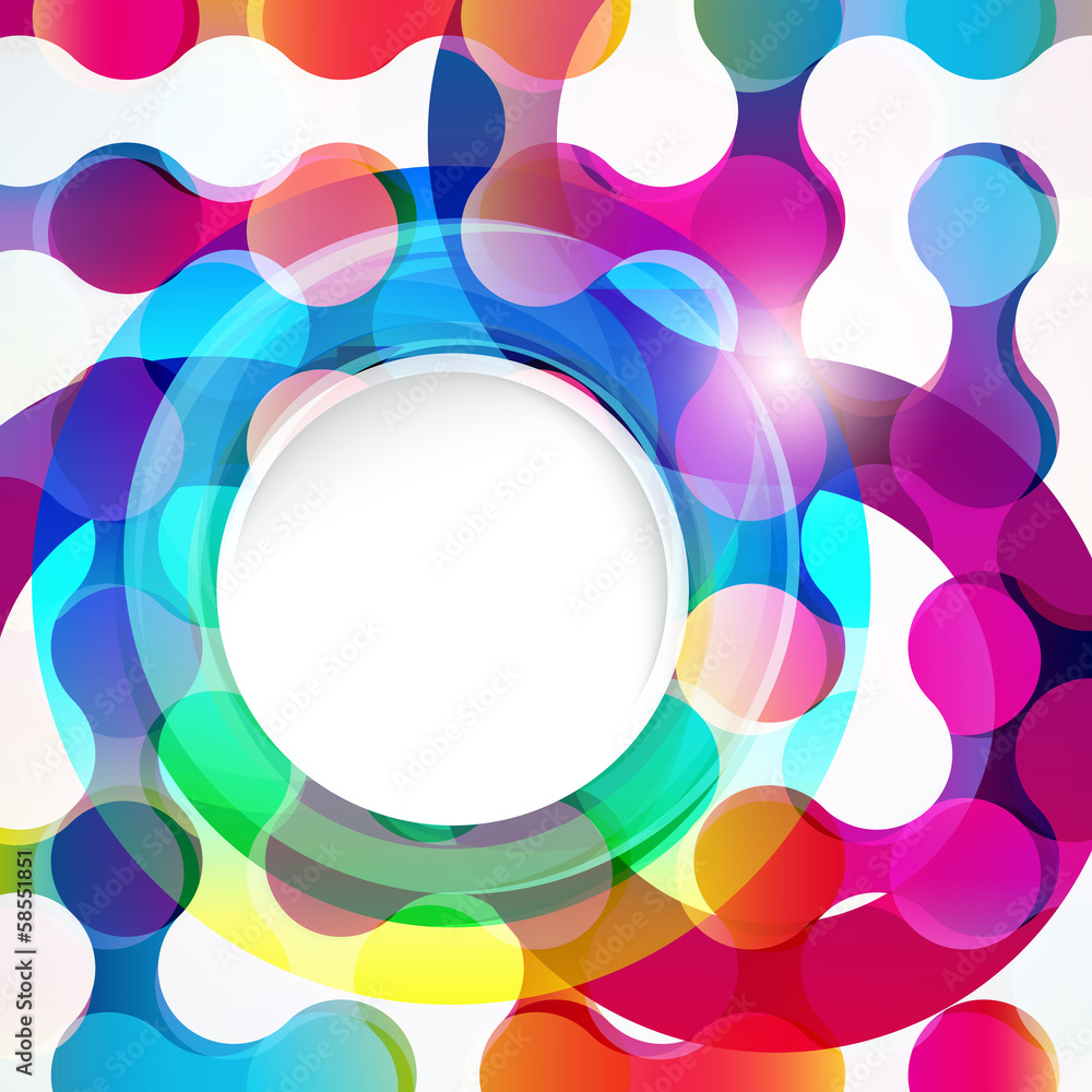 Poster abstract chain background for design