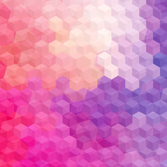 Multicolor cubic mosaic.