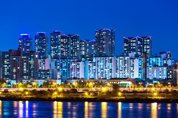 Cityscape in Seoul at South Korea