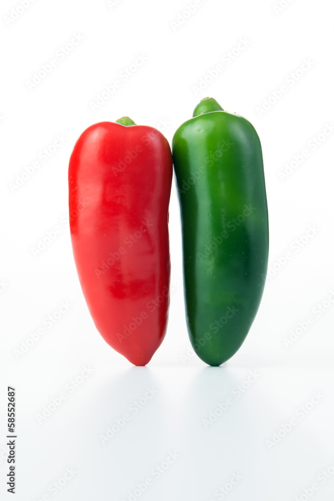 Wall mural jalapeno hot pepper