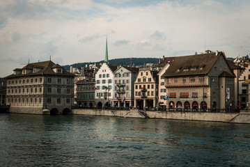 Fototapeta premium Zurich view