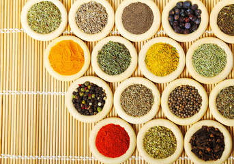 Rings with spices