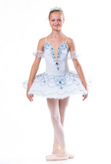 Naklejka premium Beautiful ballerina