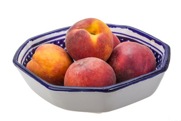Bright ripe peaches