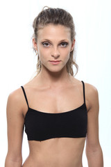 Fototapeta premium 20s beautiful girl beauty portrait