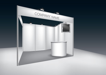 Trade exhibition stand