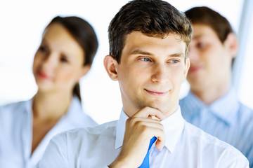 Fototapeta premium Interaction concept