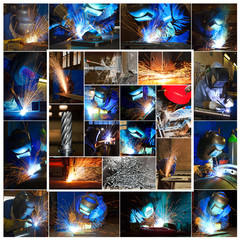 Metallindustrie - Collage