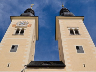 Die Türme desDoms zu Gurk in Kärnten / Österreich