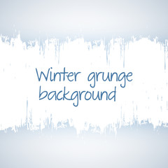Scraped ice grunge background