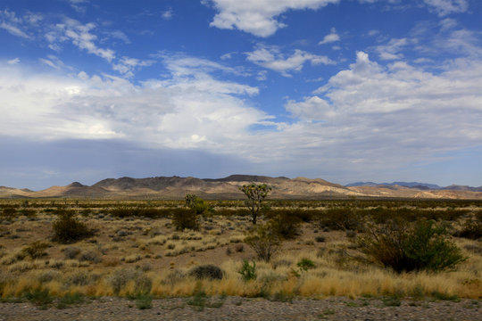 désert de Mohave,depuis la Route 66, Arizona