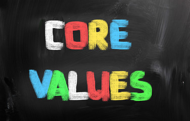 Core Values Concept