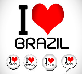 i love Brazil