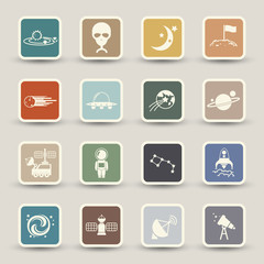 Space icons 