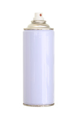 Spray paint can (with clipping path) isolated on white