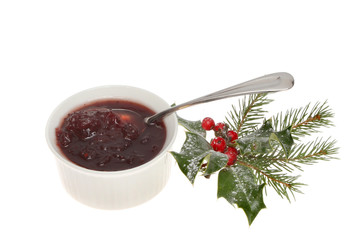 Cranberry sauce