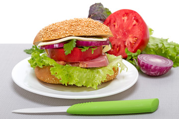 Homemade sandwich