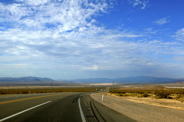 d&eacute;sert de Mohave,depuis la Route 66, Arizona