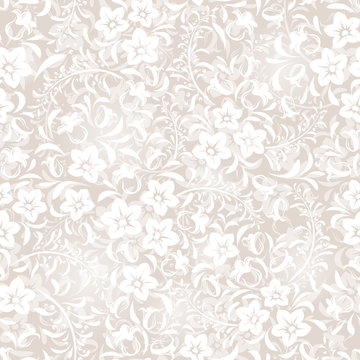 Seamless floral pattern. Vector eps-10.