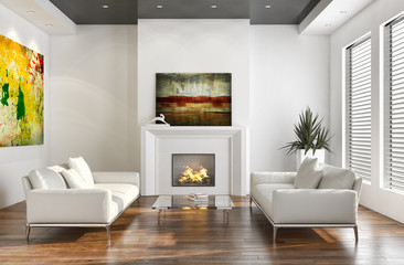 Fototapety  Living room