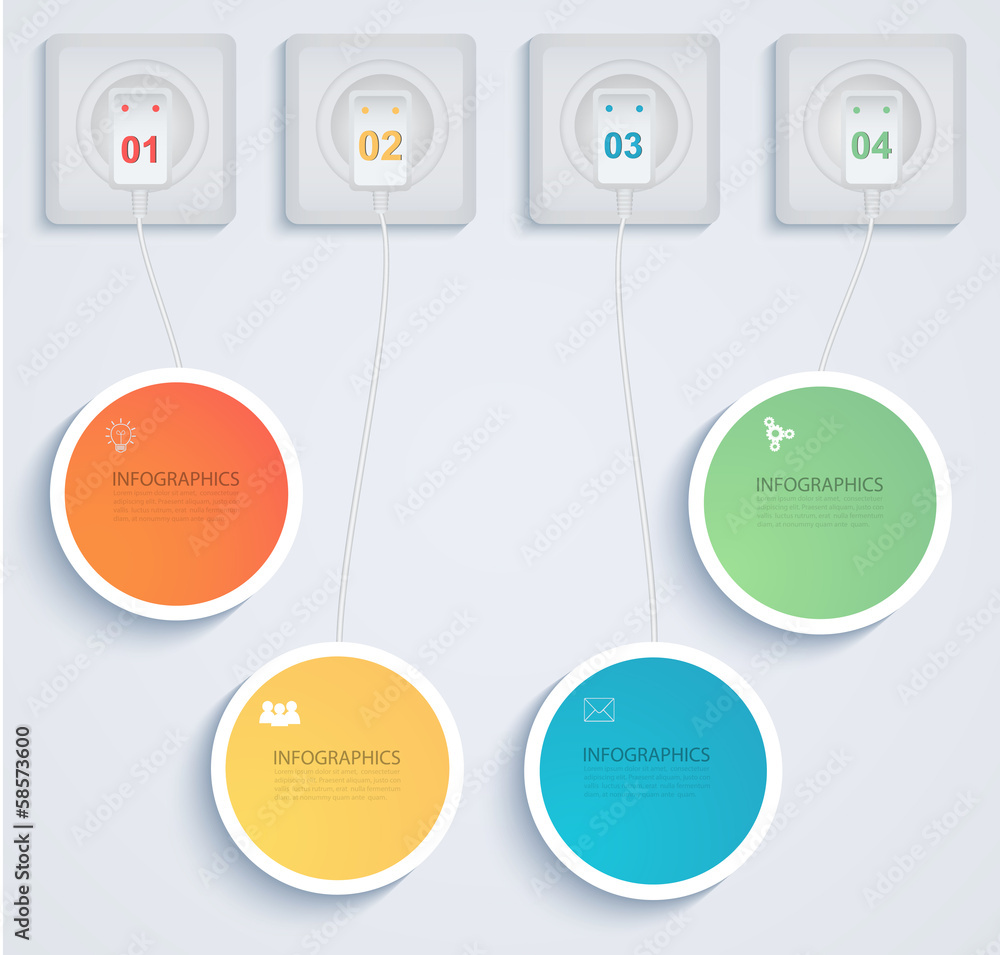 Poster paper elements of infographics with your network connection.