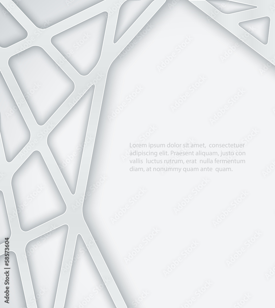 Poster abstract background with lines.