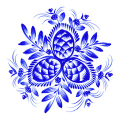 floral decorative ornament
