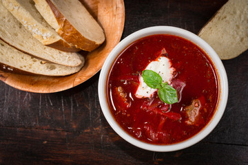 Borscht soup